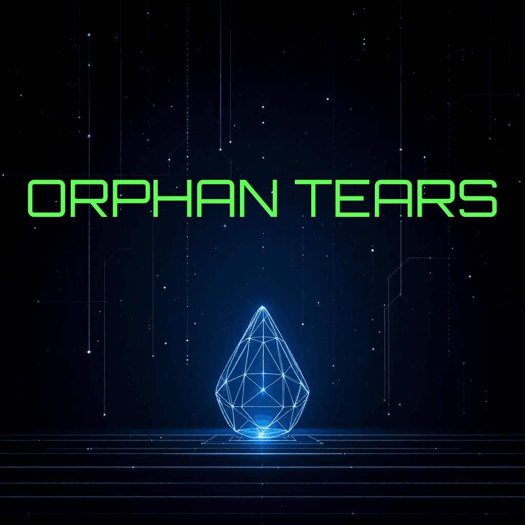 Fuzion Flavor Orphan Tears vape juice digital design.
