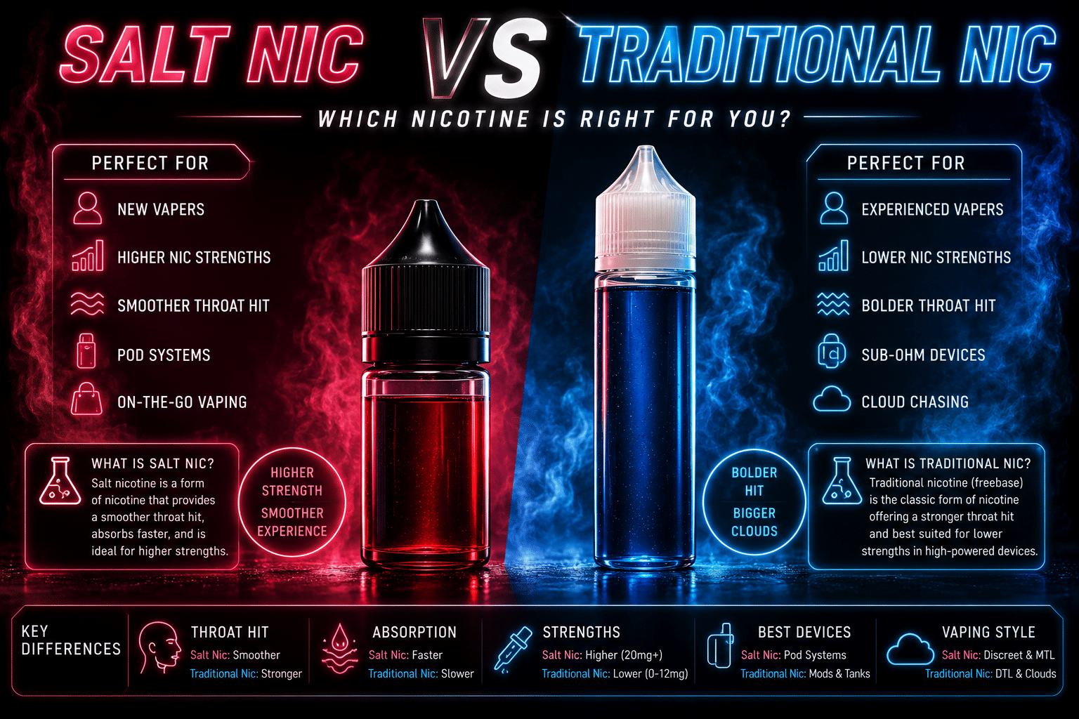 salt nic vape vs regular vs. Traditional Nicotine: What is the Difference? Sour Raspberry ICED SOUR Resistance:0.3 ohm DUAL Mesh PO#1923